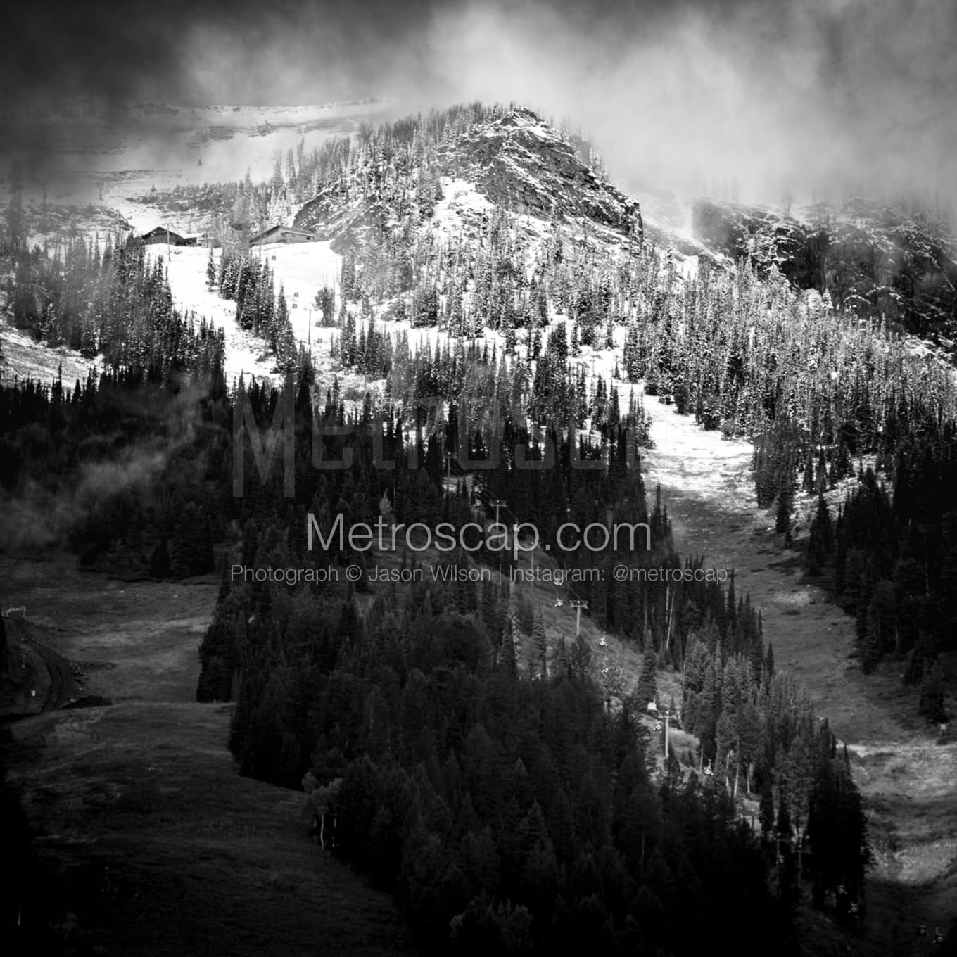 Jackson Hole Black & White Landscape Photography