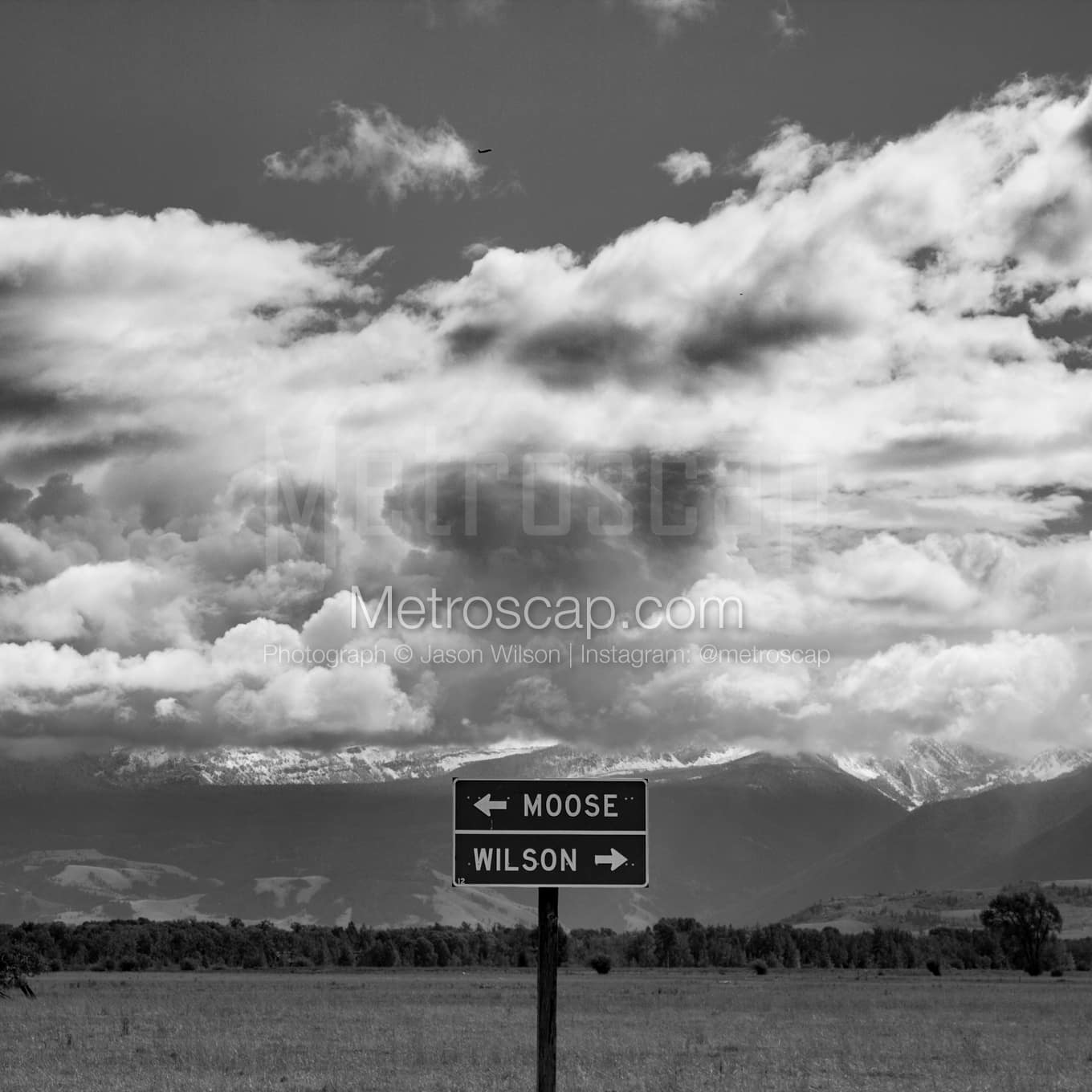 Jackson Hole Black & White Landscape Photography