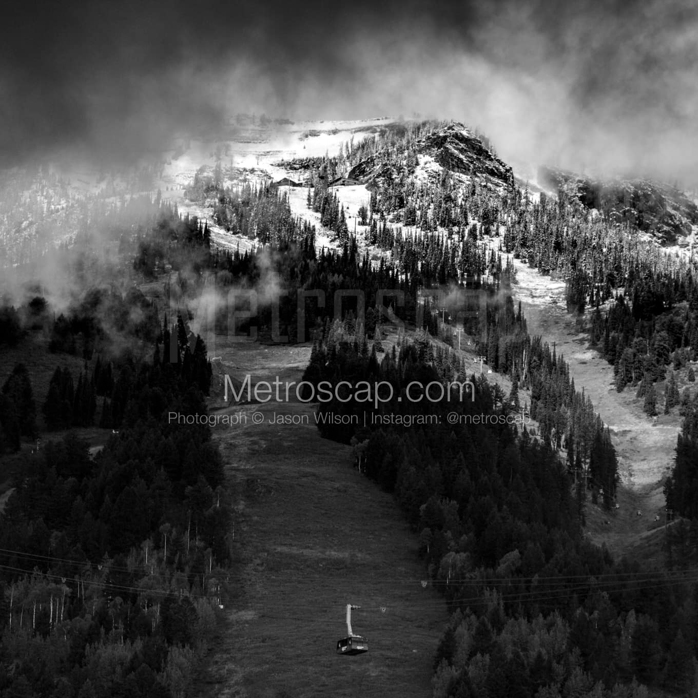 Jackson Hole Black & White Landscape Photography