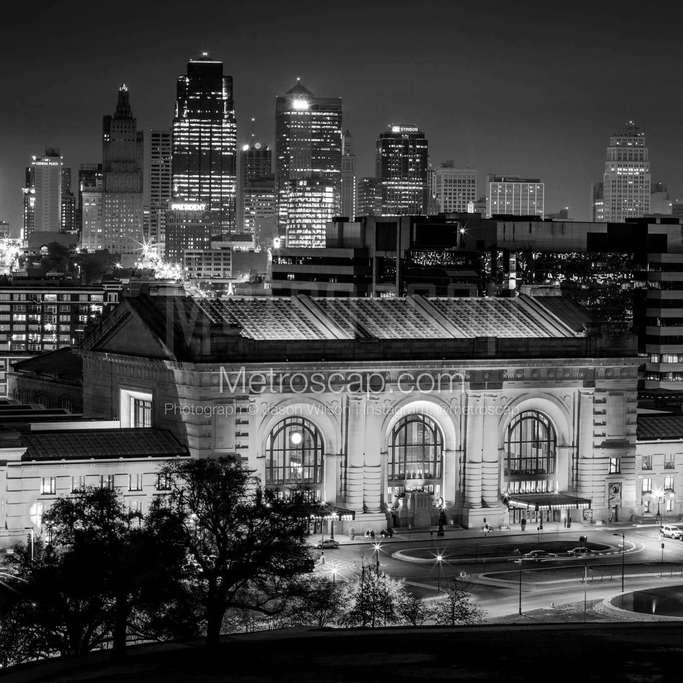 Kansas City Black & White Landscape Photography