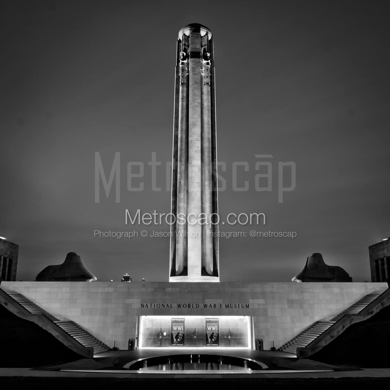 Kansas City Black & White Landscape Photography