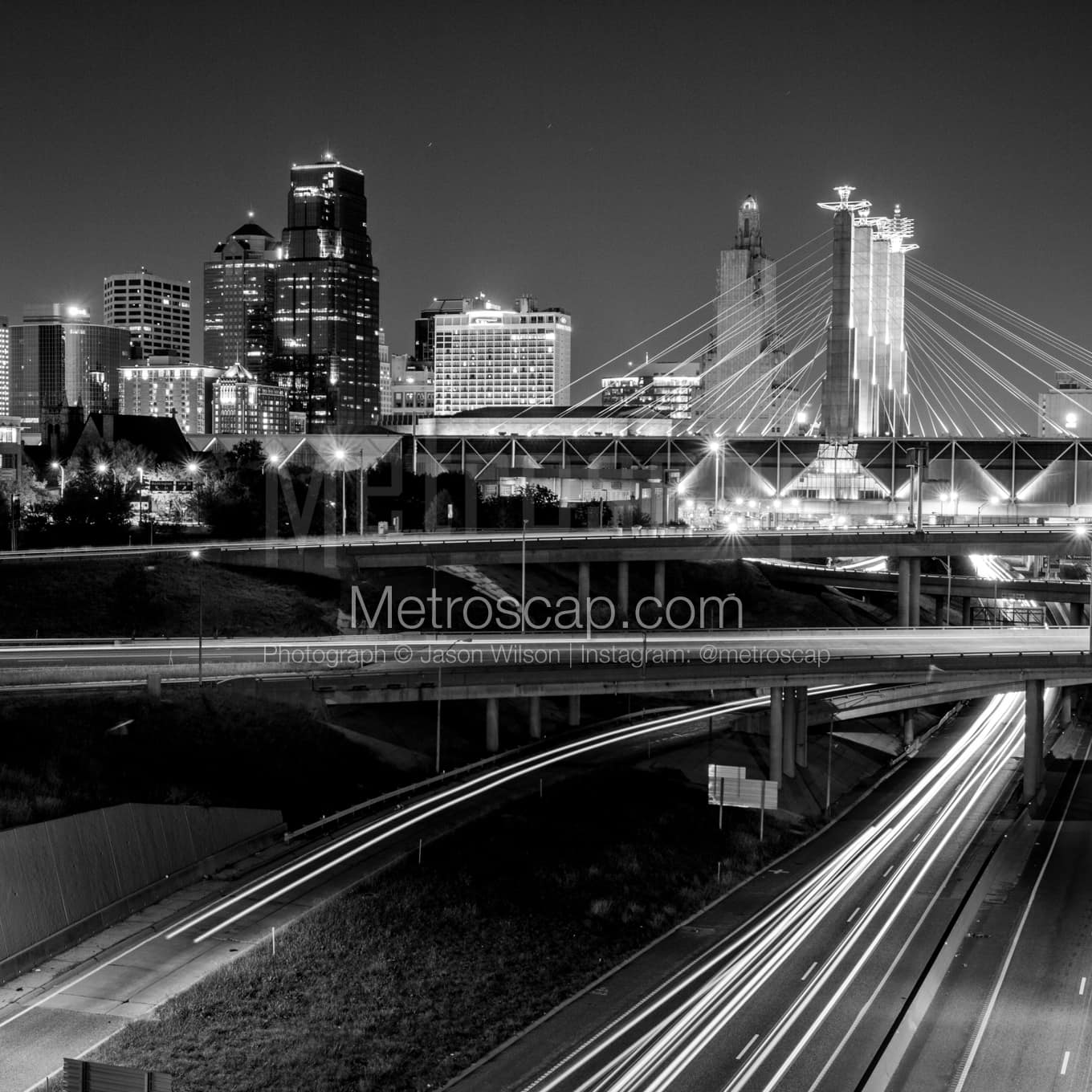 Kansas City Black & White Landscape Photography