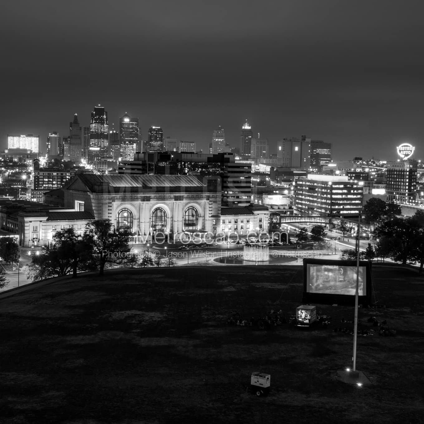 Kansas City Black & White Landscape Photography