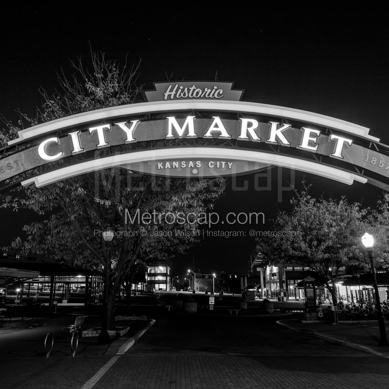 Kansas City Black & White Landscape Photography