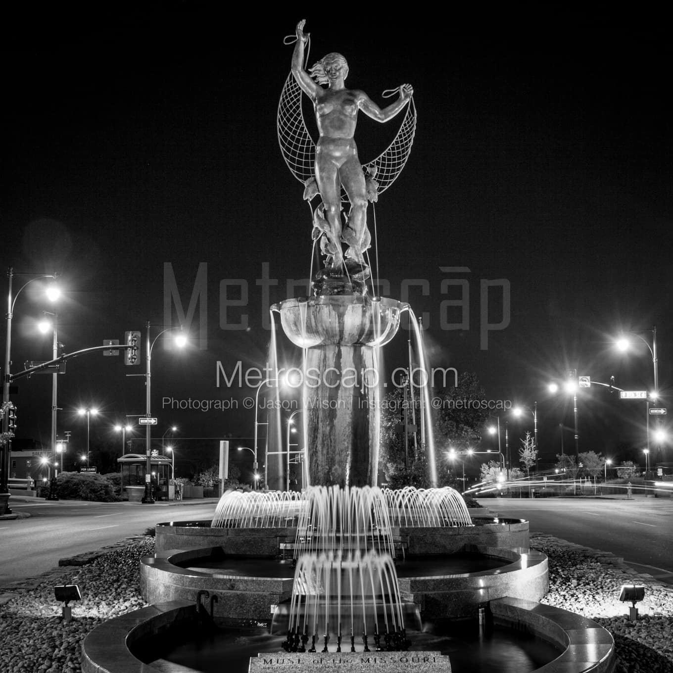 Kansas City Black & White Landscape Photography