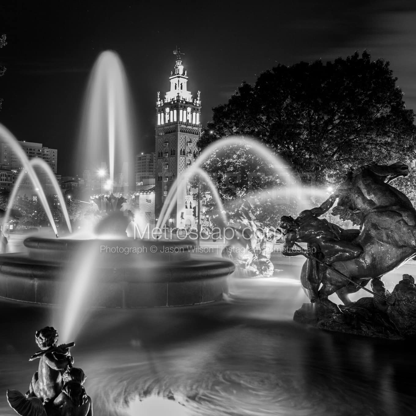 Kansas City Black & White Landscape Photography