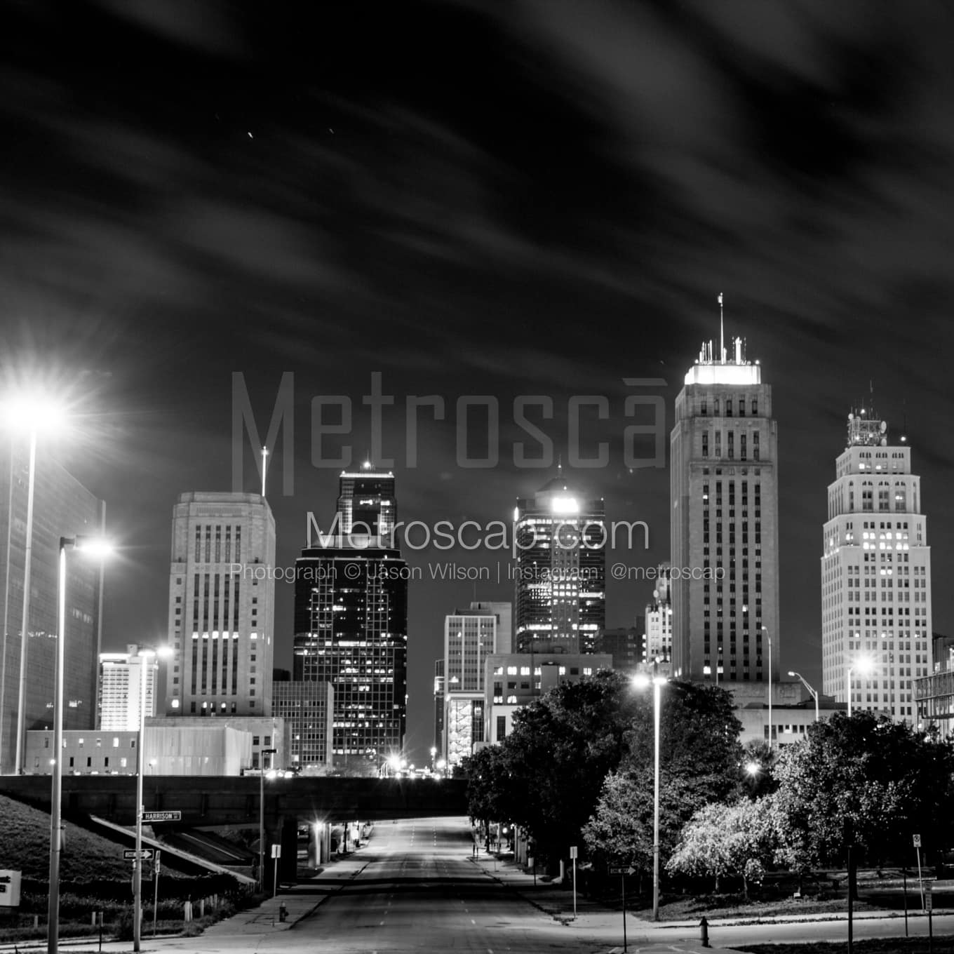 Kansas City Black & White Landscape Photography