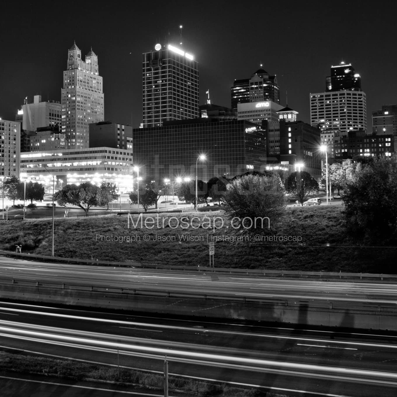 Kansas City Black & White Landscape Photography