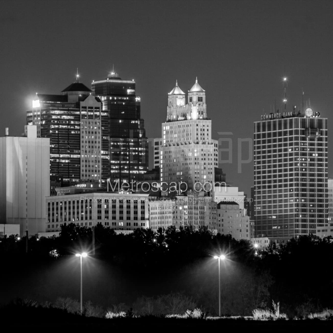 Kansas City Black & White Landscape Photography
