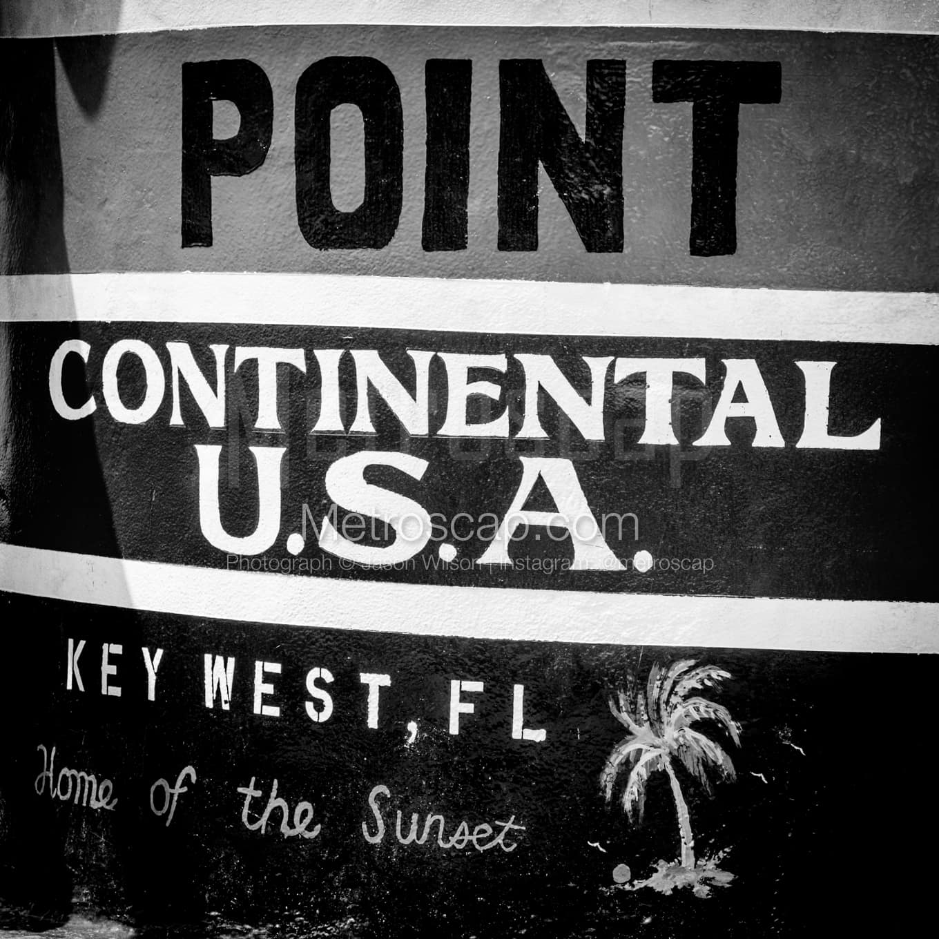 Key West Black & White Landscape Photography