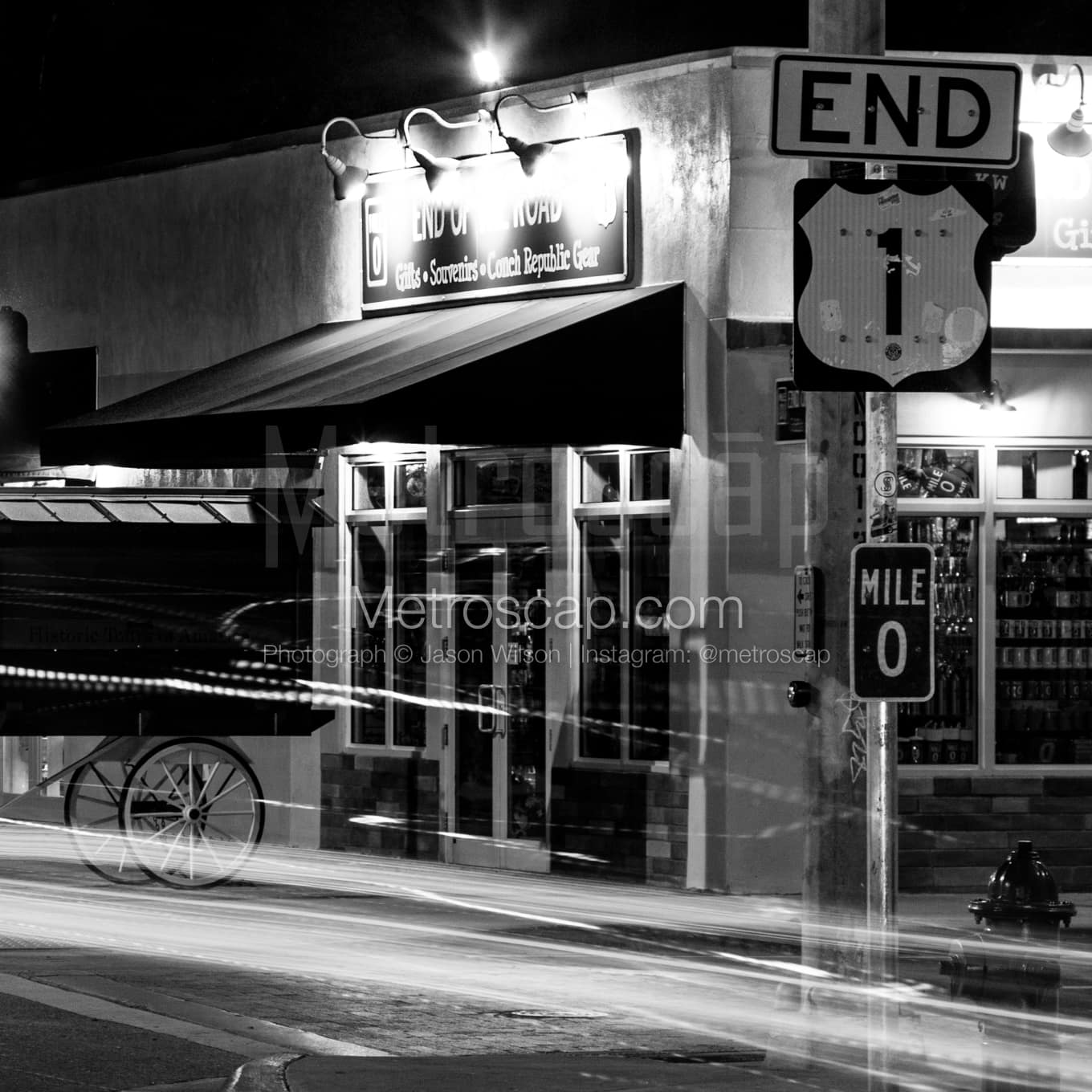 Key West Black & White Landscape Photography