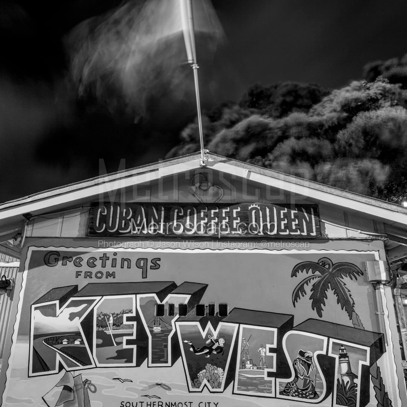 Key West Black & White Landscape Photography