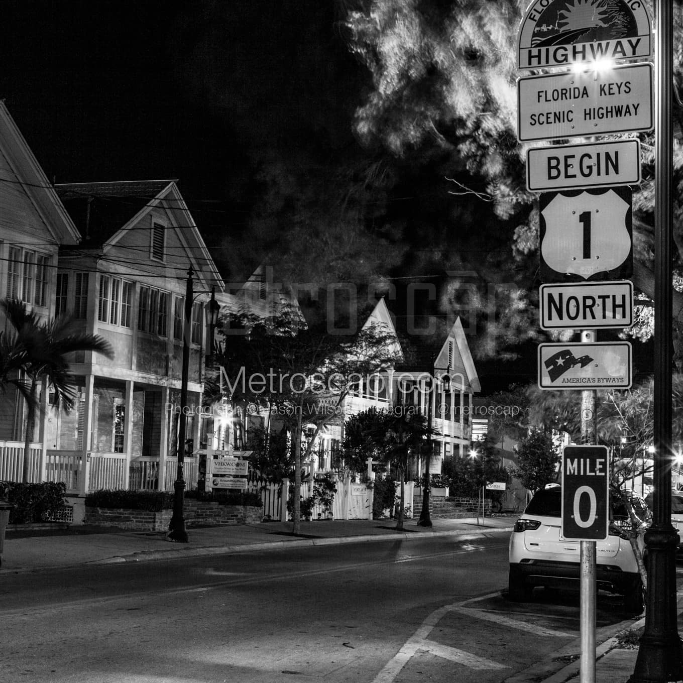 Key West Black & White Landscape Photography