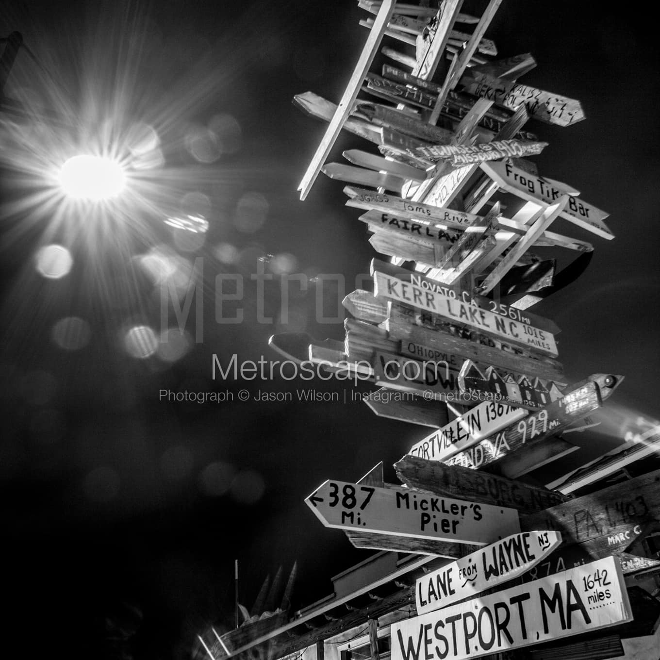 Key West Black & White Landscape Photography