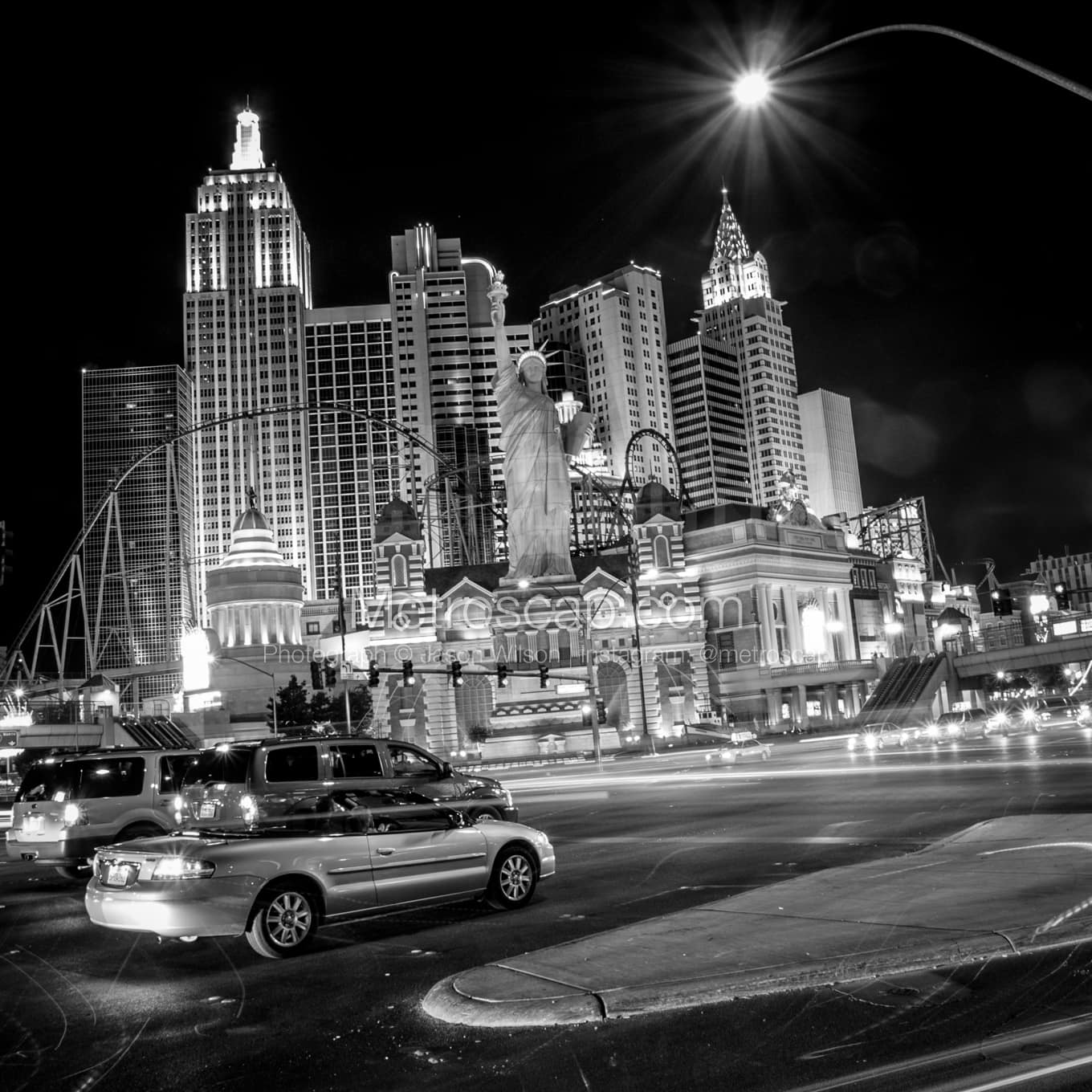 Las Vegas Black & White Landscape Photography