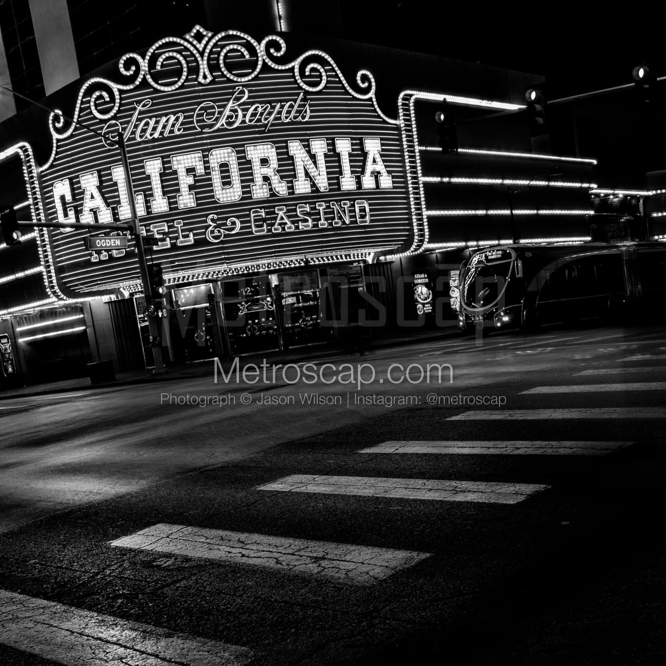 Las Vegas Black & White Landscape Photography