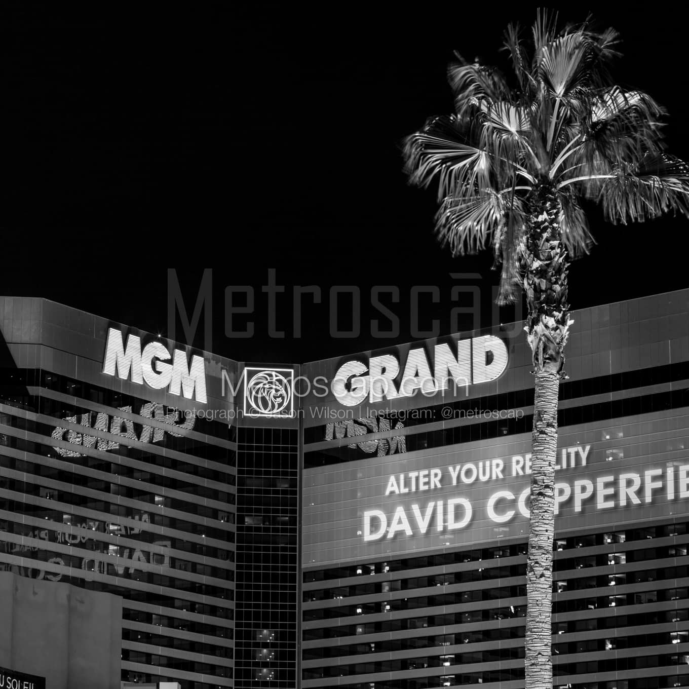 Las Vegas Black & White Landscape Photography