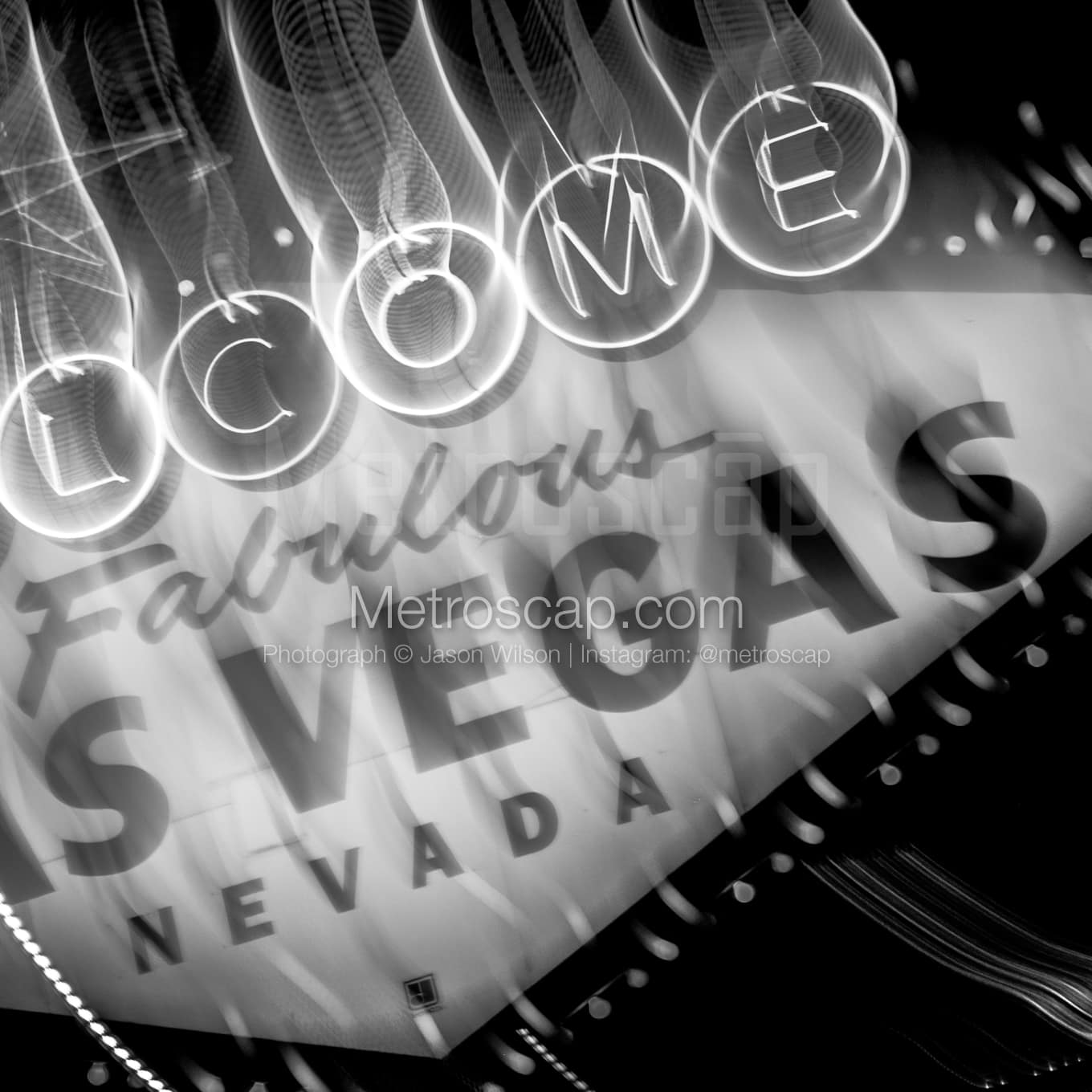 Las Vegas Black & White Landscape Photography