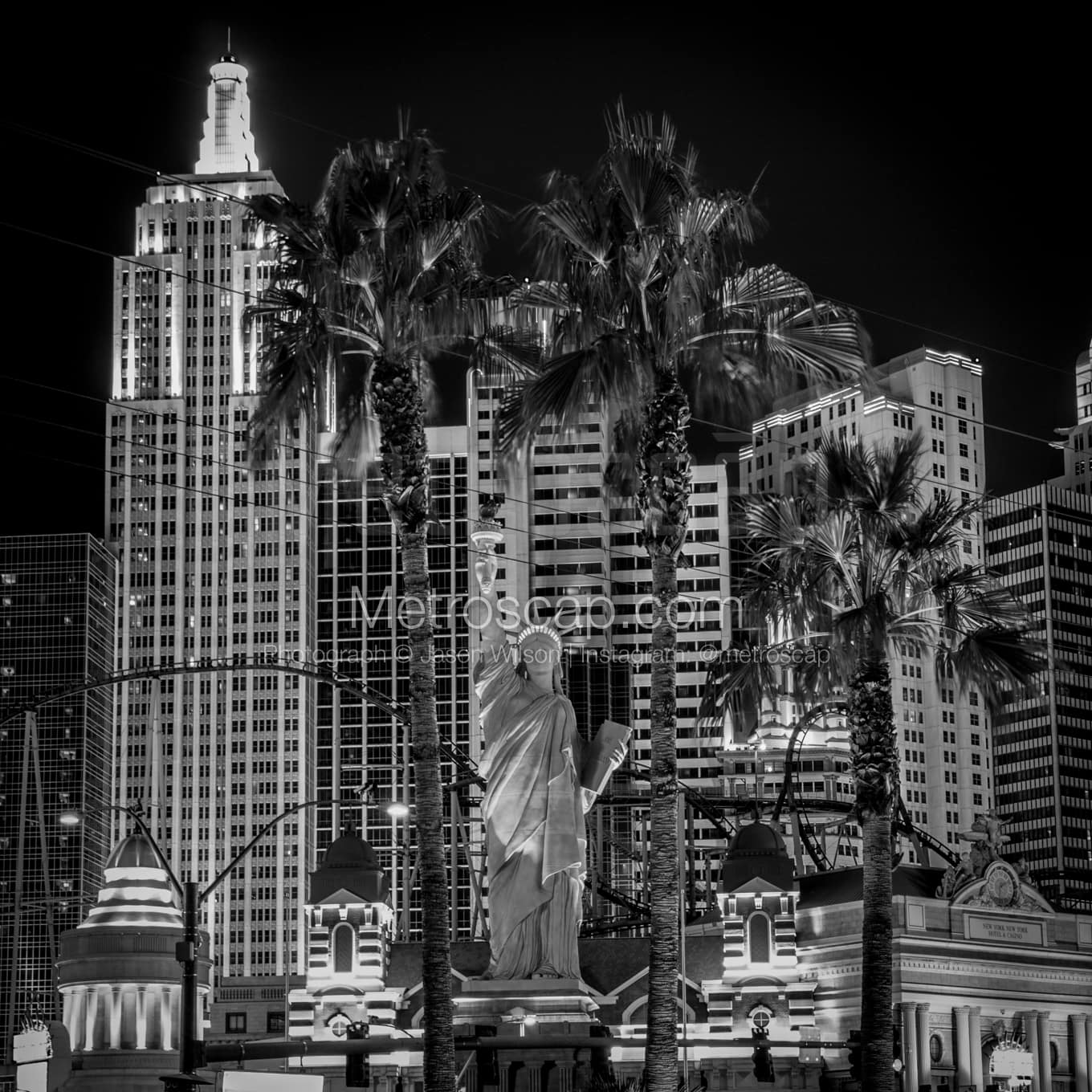 Las Vegas Black & White Landscape Photography