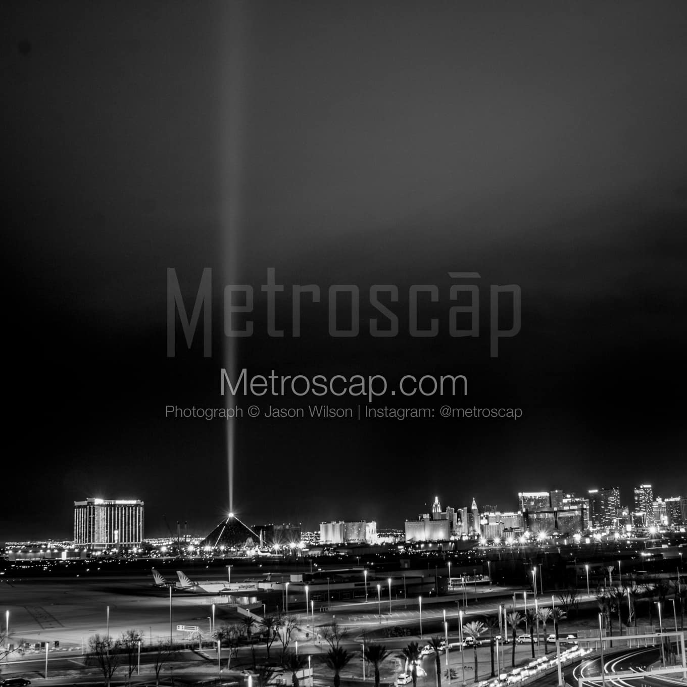 Las Vegas Black & White Landscape Photography