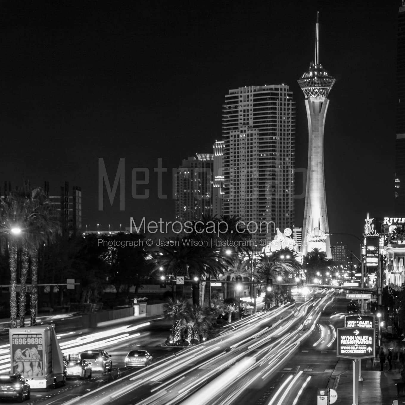 Las Vegas Black & White Landscape Photography