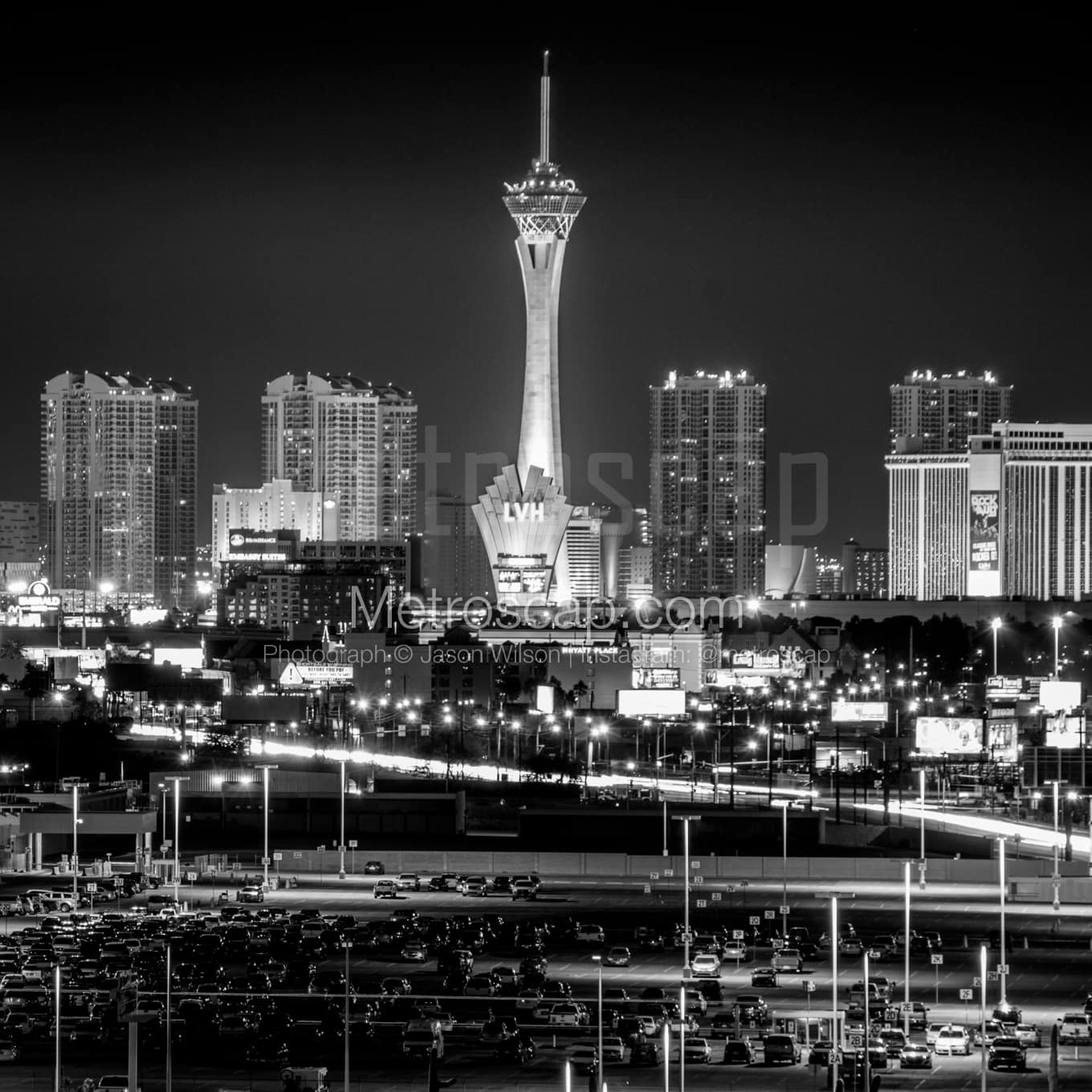 Las Vegas Black & White Landscape Photography