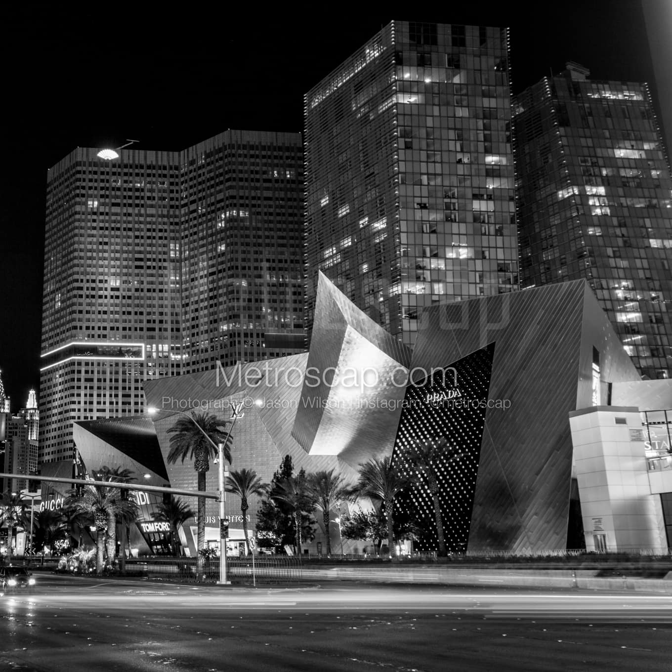 Las Vegas Black & White Landscape Photography