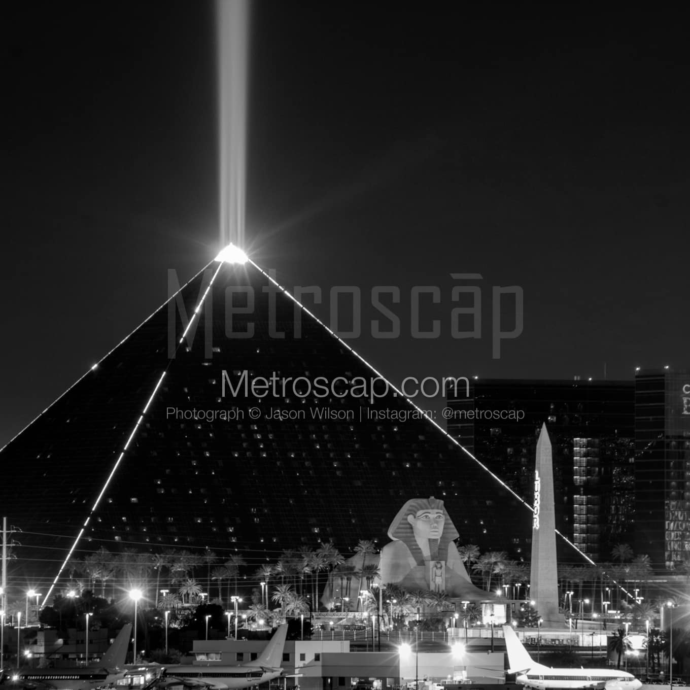 Las Vegas Black & White Landscape Photography