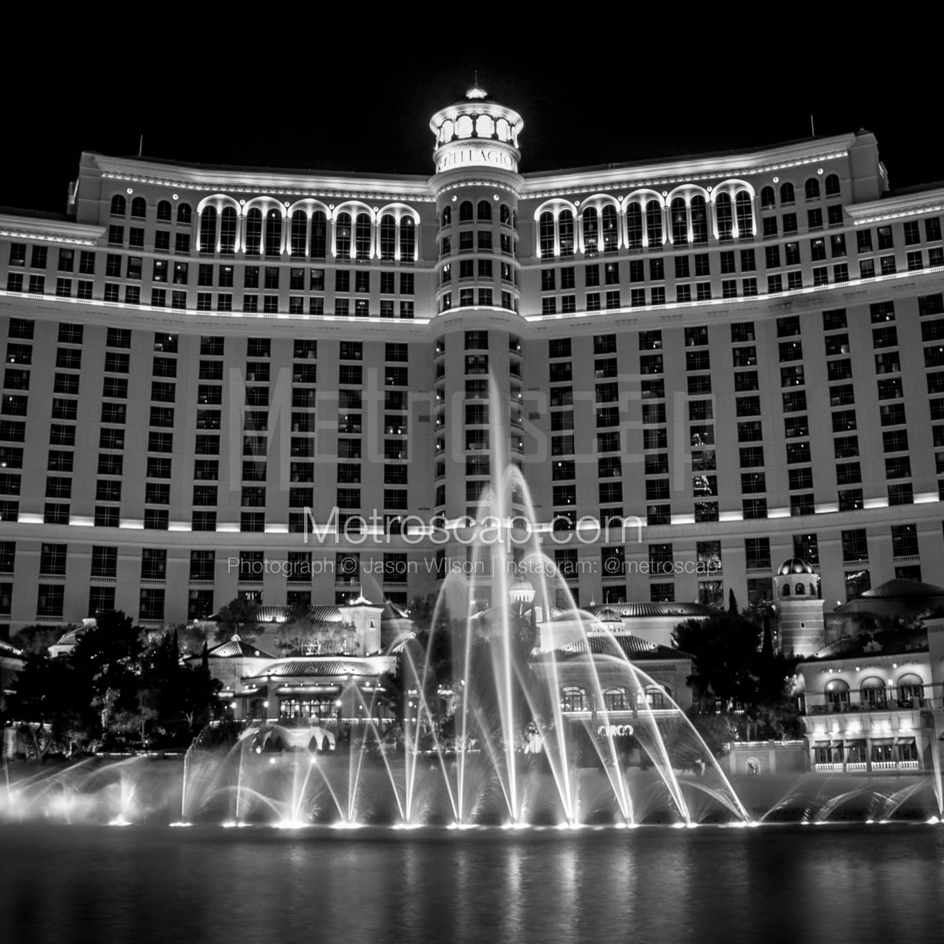 Las Vegas Black & White Landscape Photography