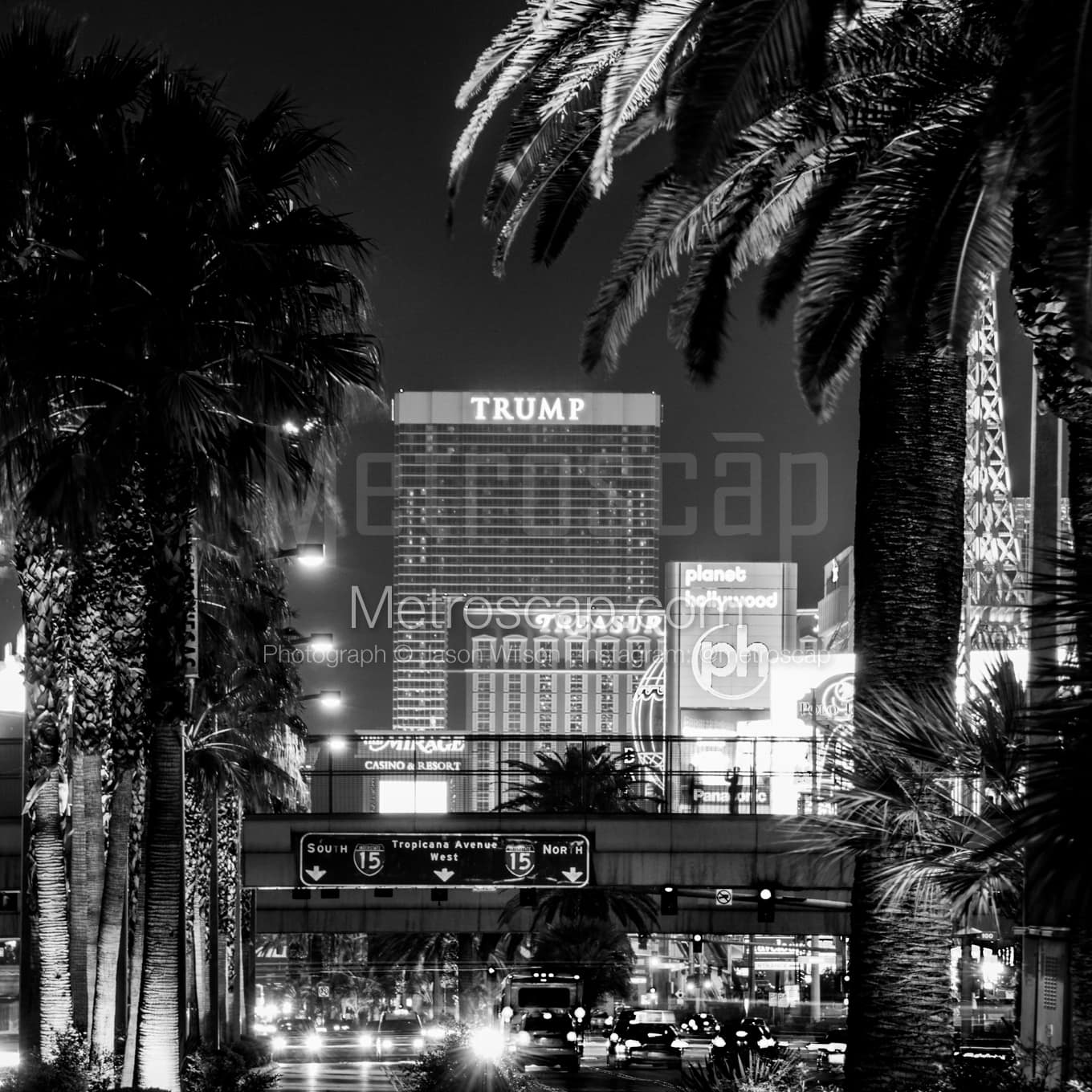 Las Vegas Black & White Landscape Photography