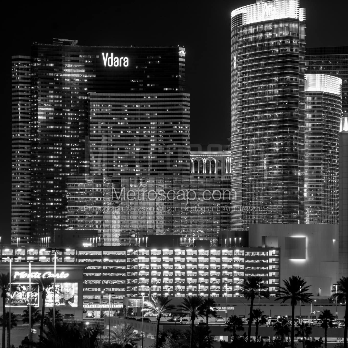 Las Vegas Black & White Landscape Photography