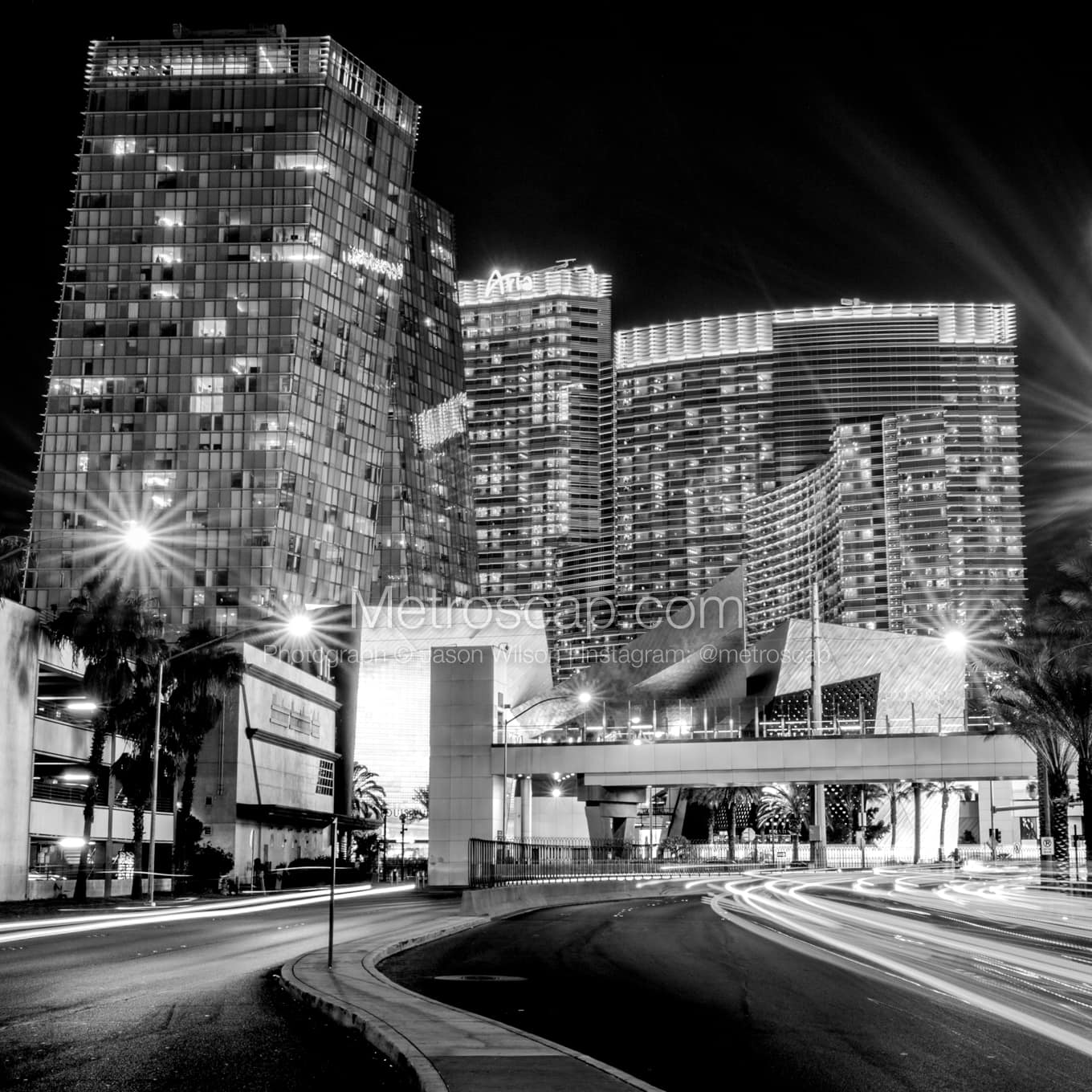 Las Vegas Black & White Landscape Photography