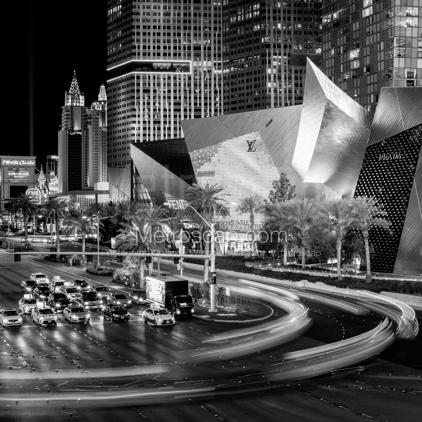 Las Vegas Black & White Landscape Photography