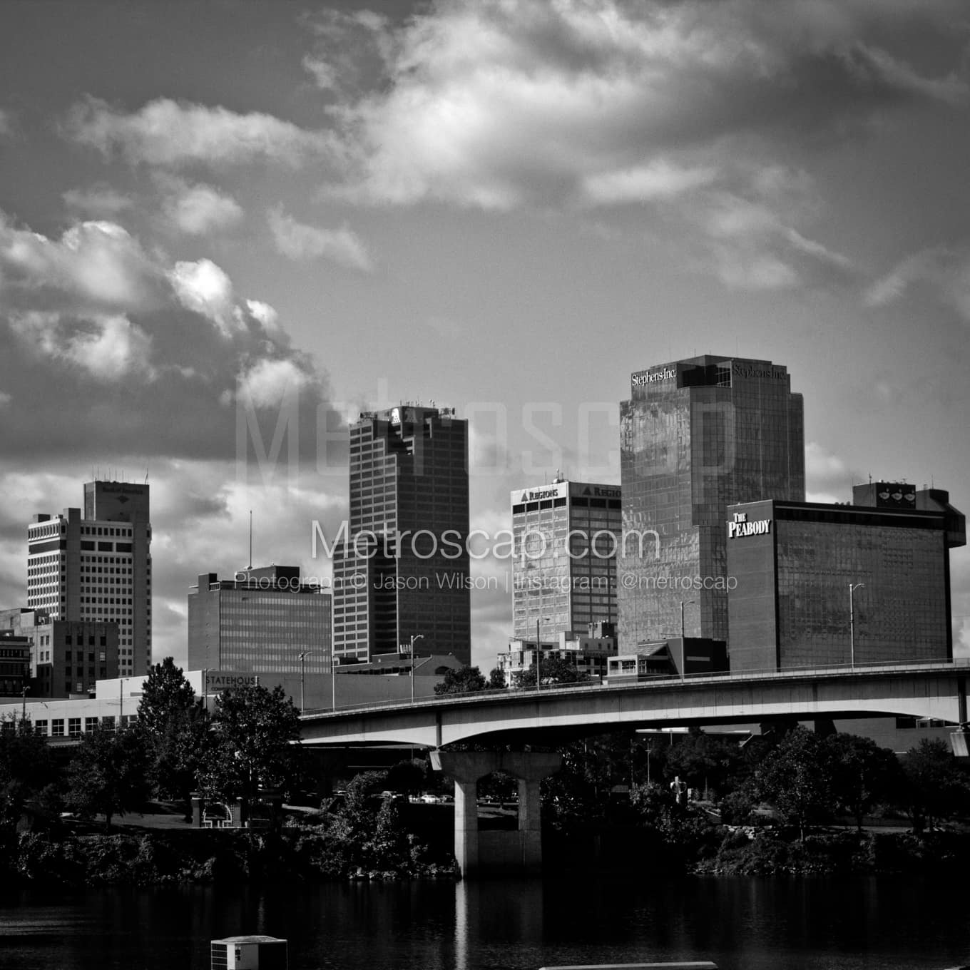 Little Rock Black & White Landscape Photography