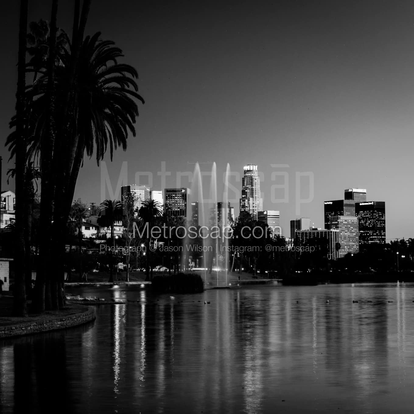 Los Angeles Black & White Landscape Photography