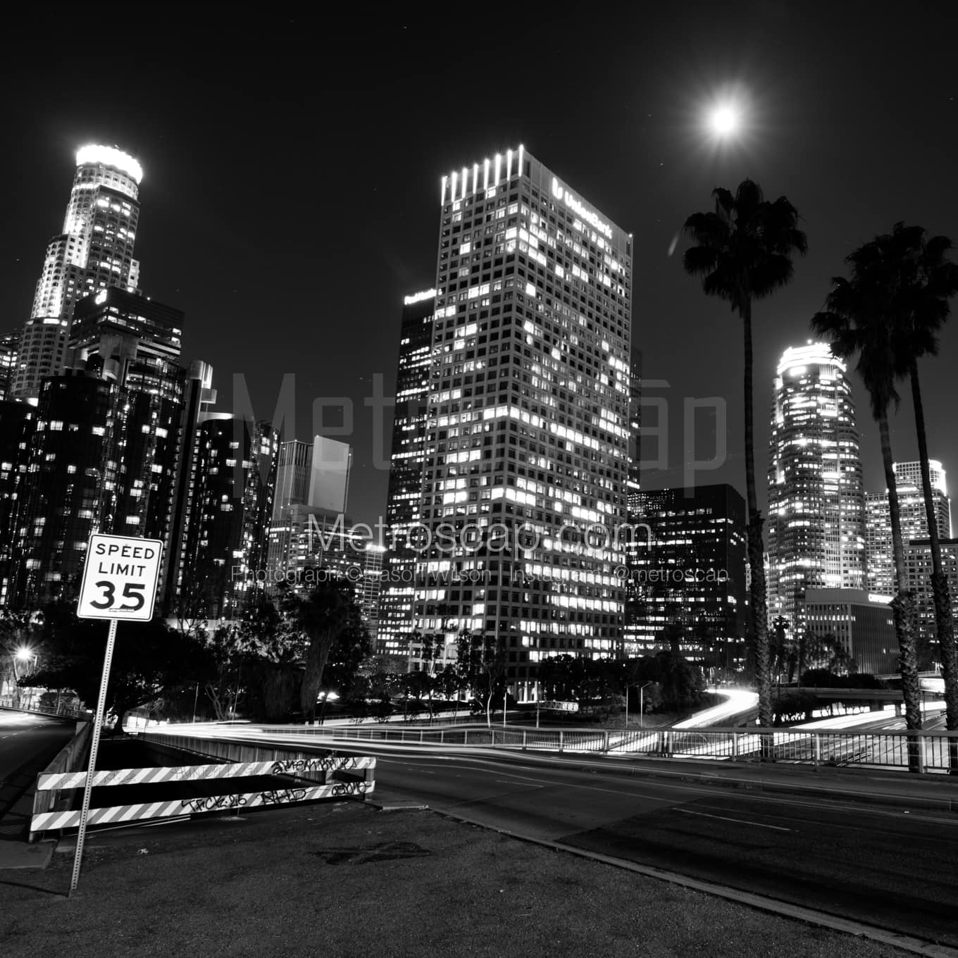 Los Angeles Black & White Landscape Photography