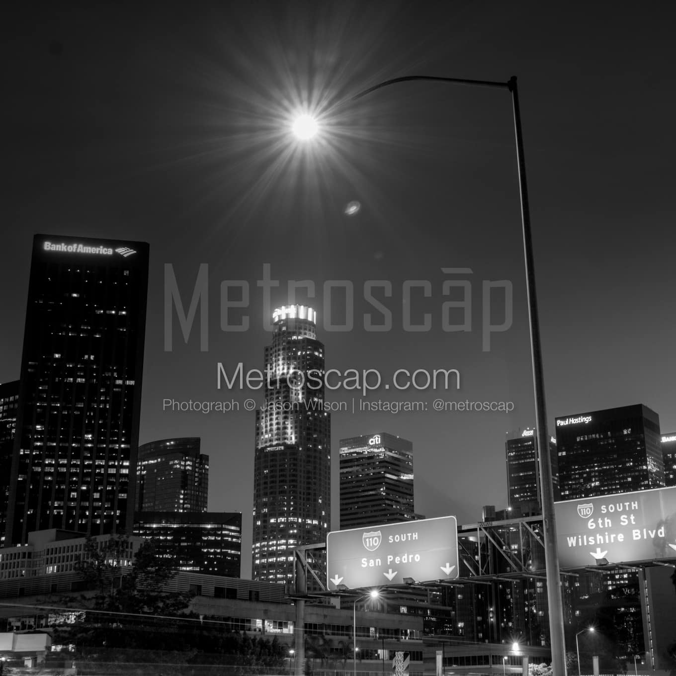 Los Angeles Black & White Landscape Photography