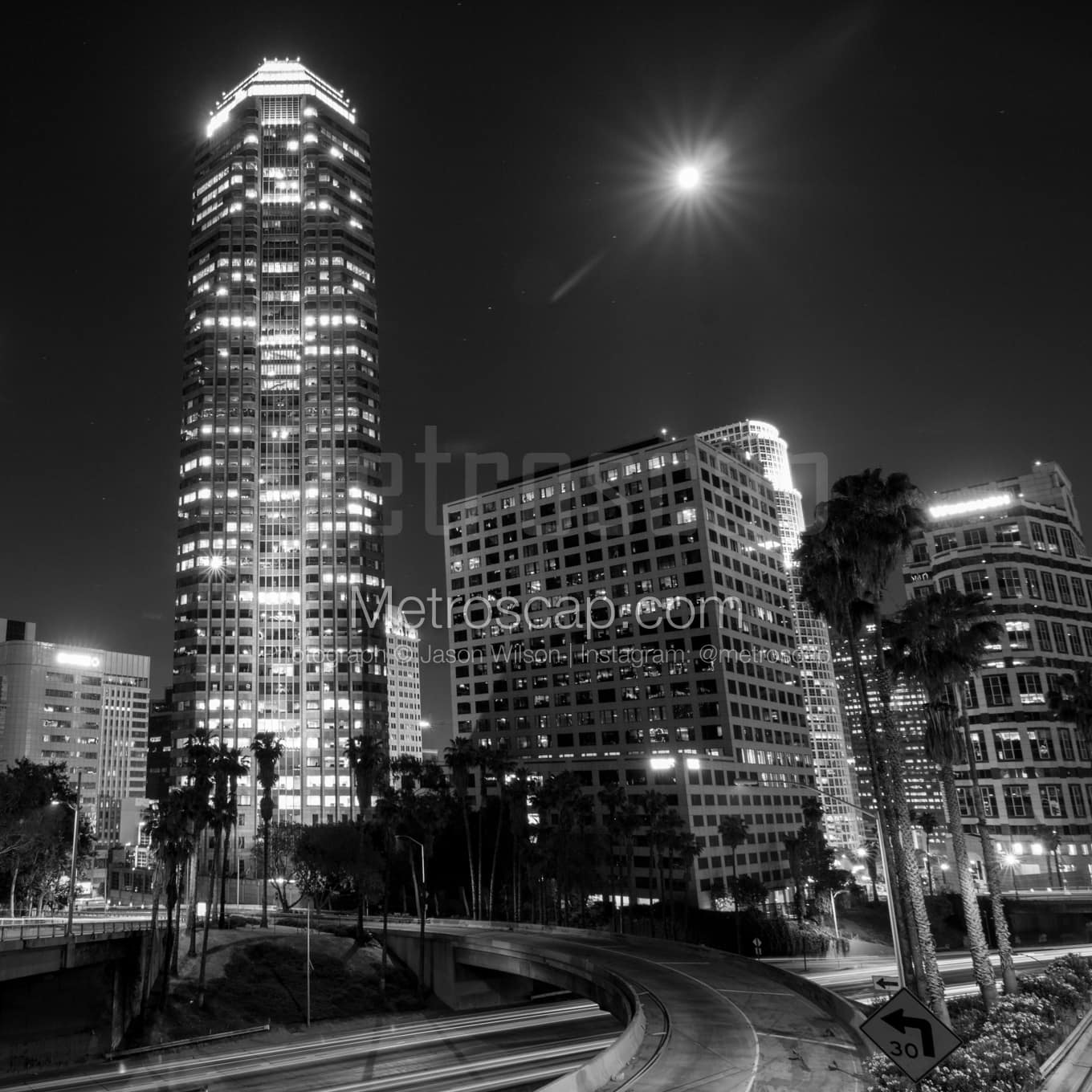 Los Angeles Black & White Landscape Photography