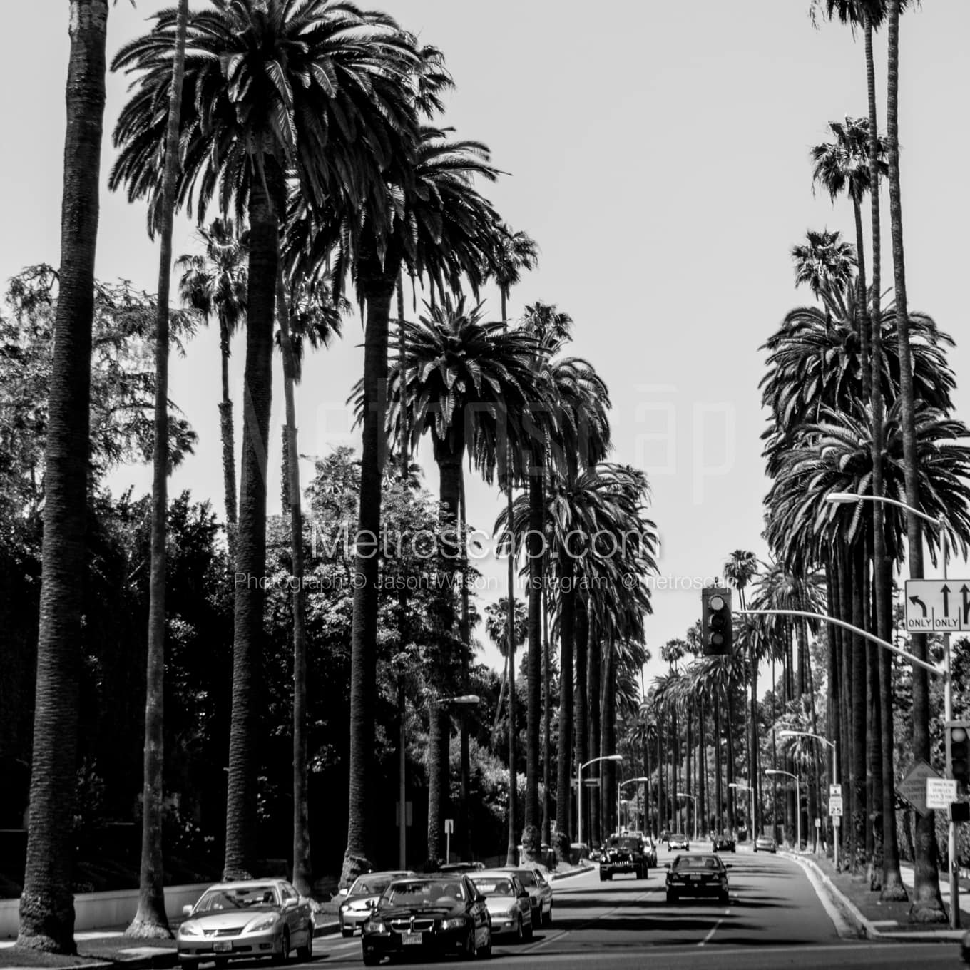 Los Angeles Black & White Landscape Photography