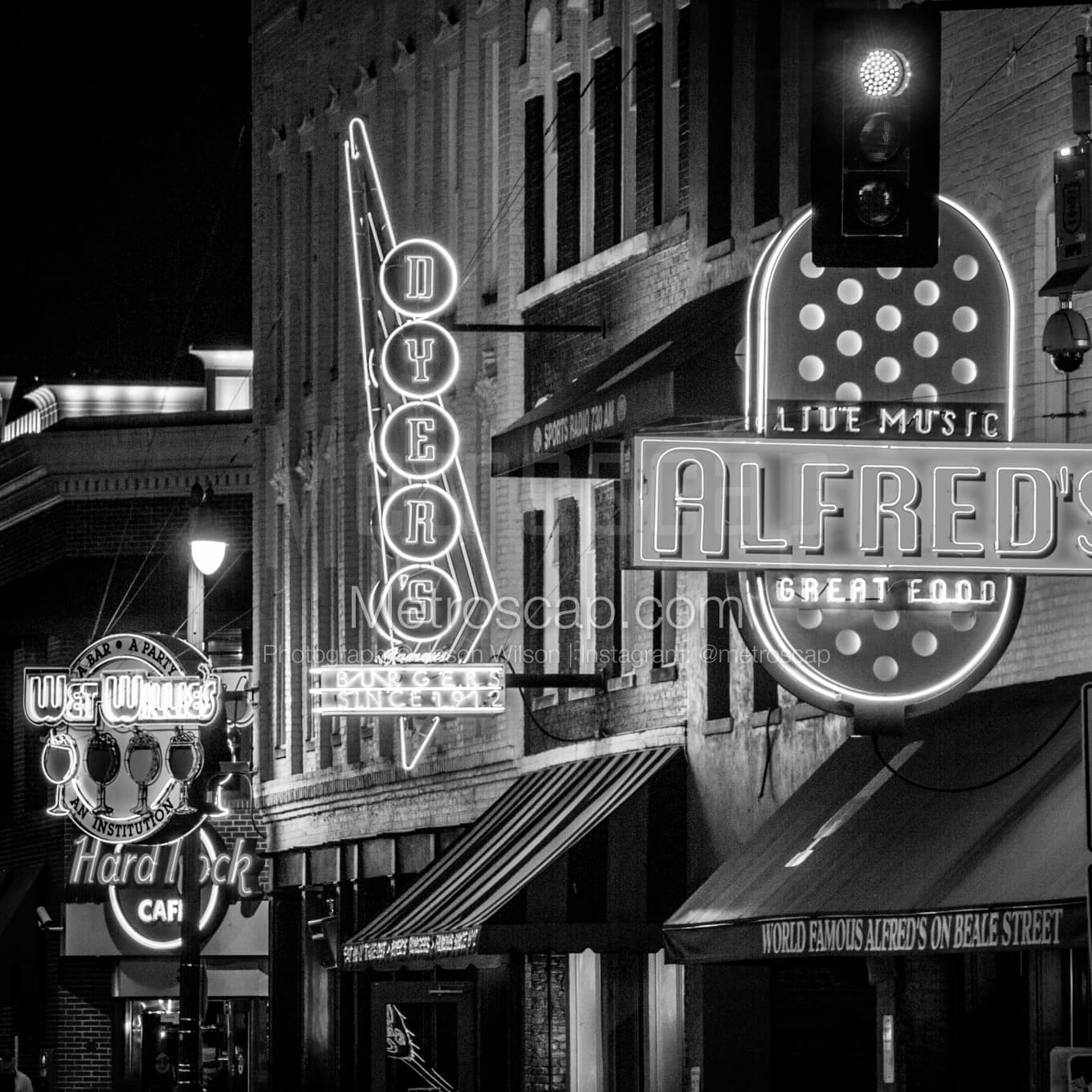 Memphis Black & White Landscape Photography