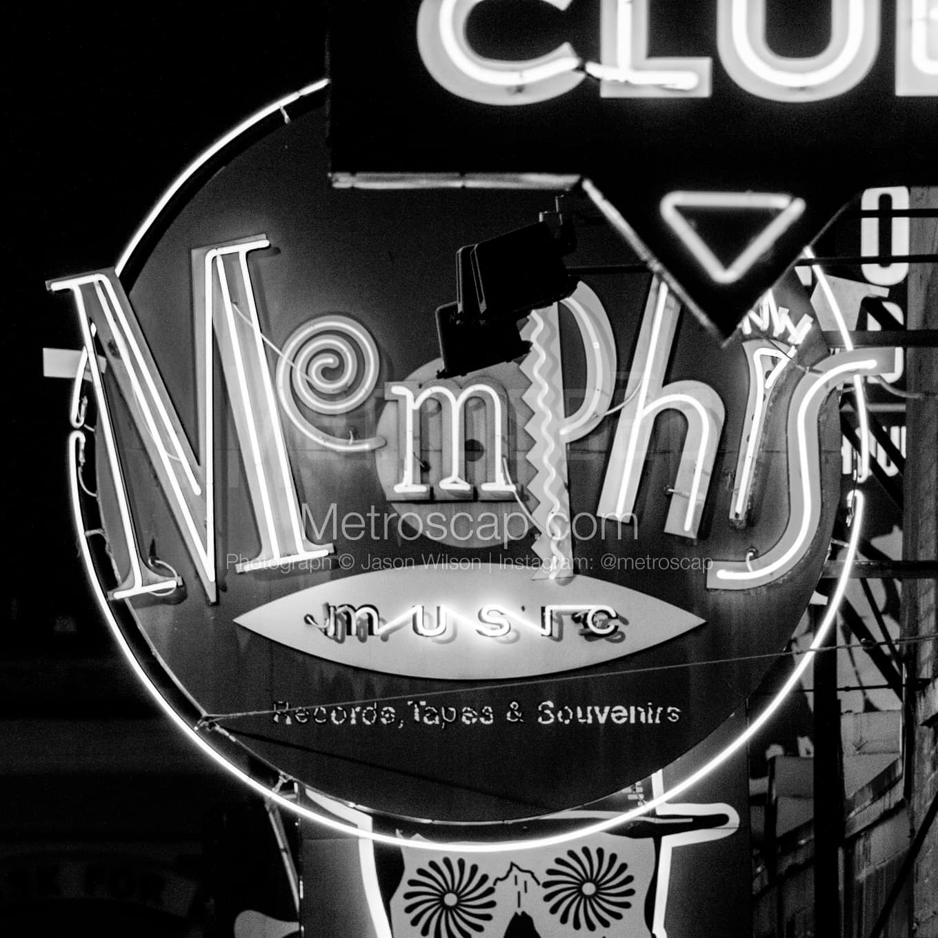 Memphis Black & White Landscape Photography