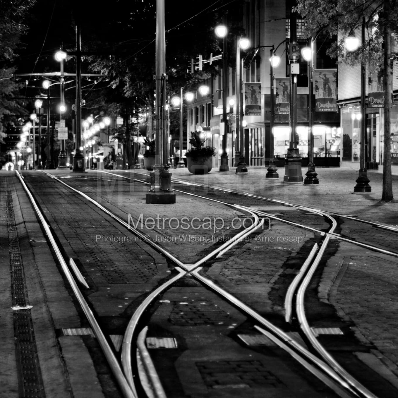 Memphis Black & White Landscape Photography