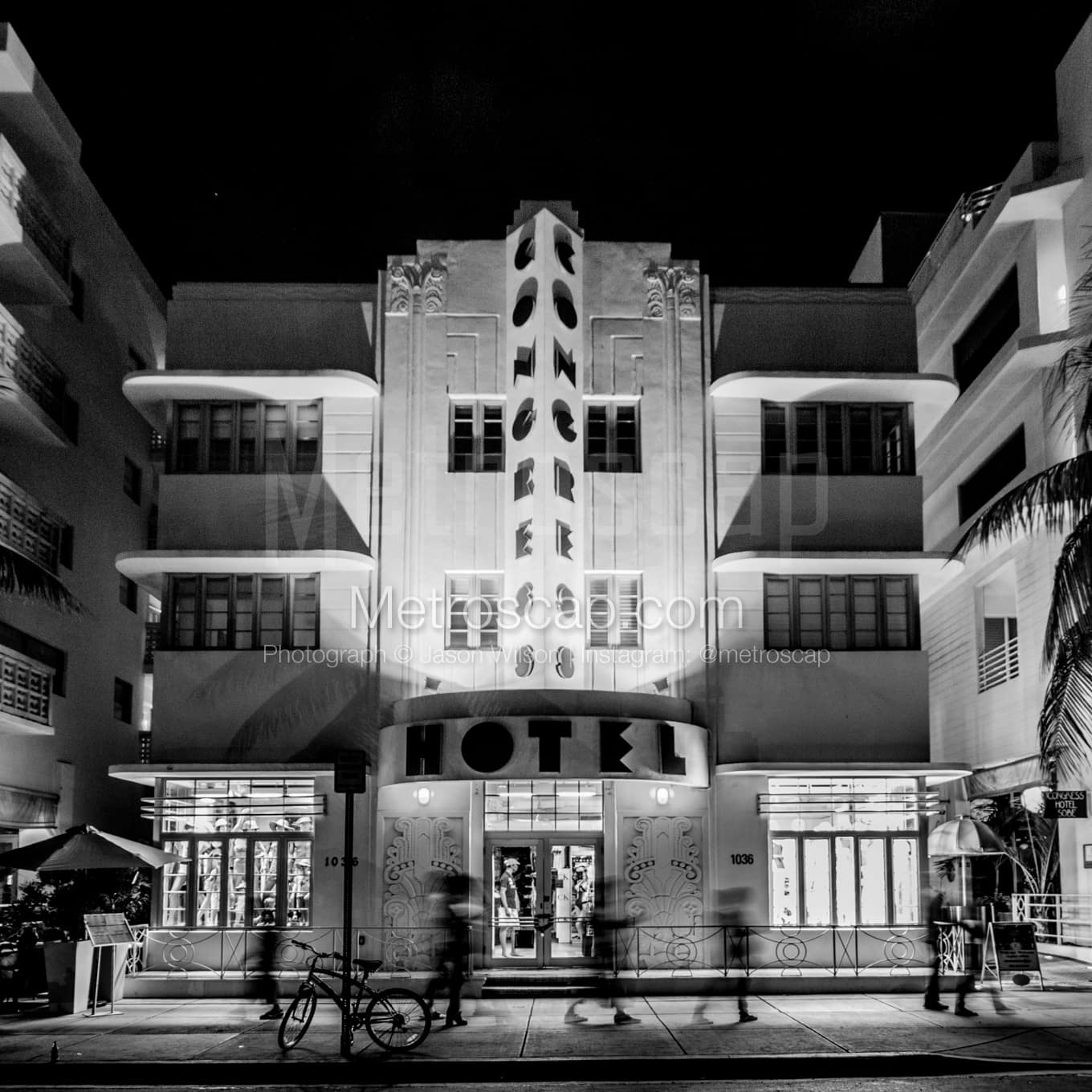 Miami Black & White Landscape Photography