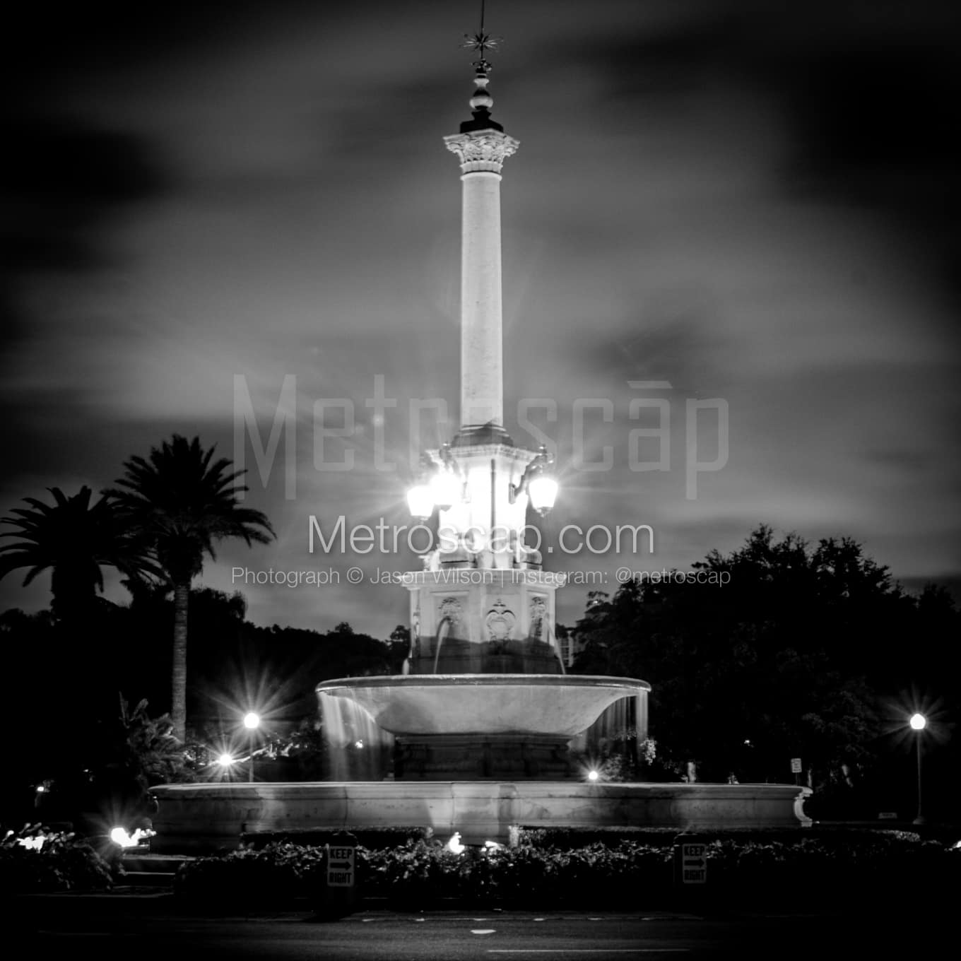 Miami Black & White Landscape Photography