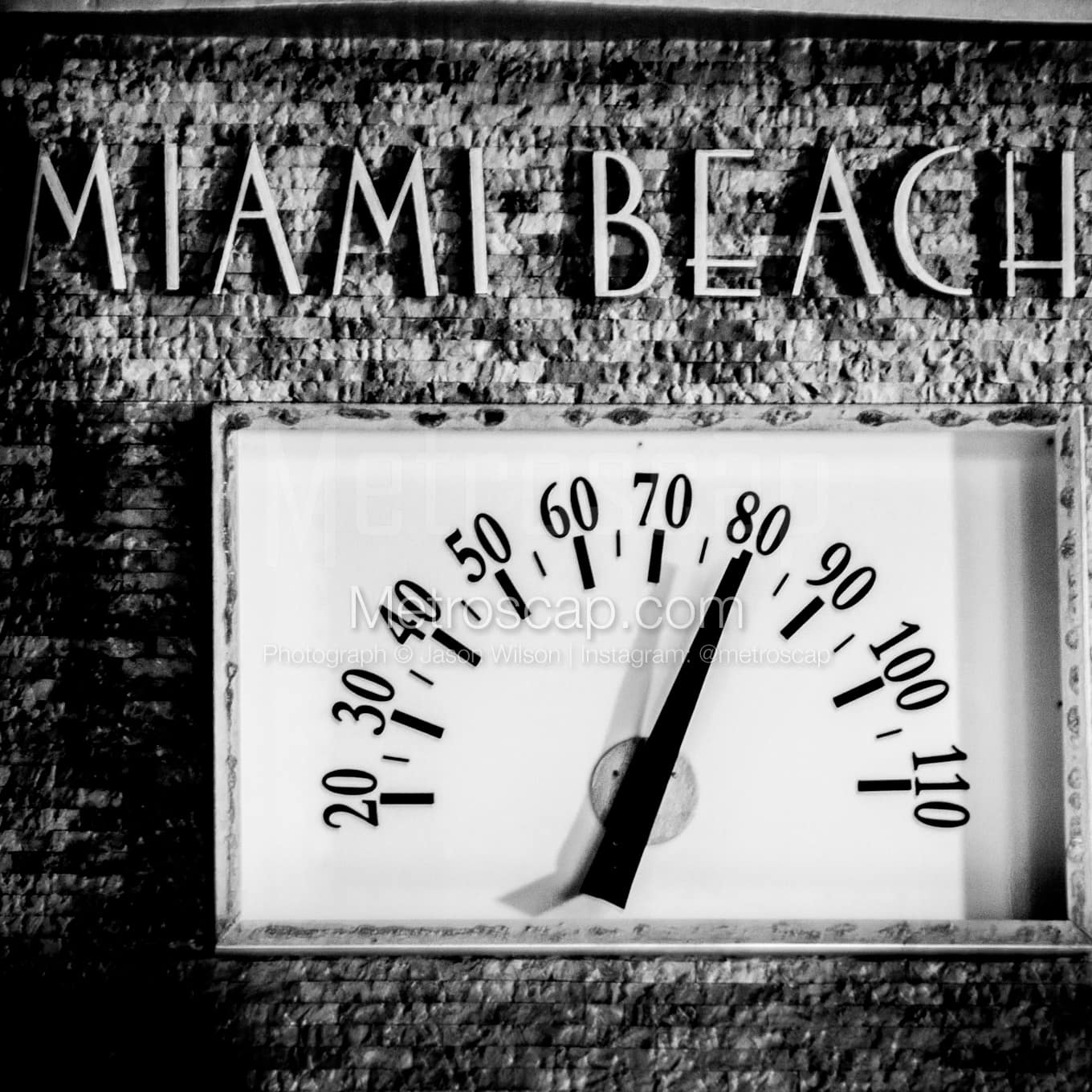 Miami Black & White Landscape Photography