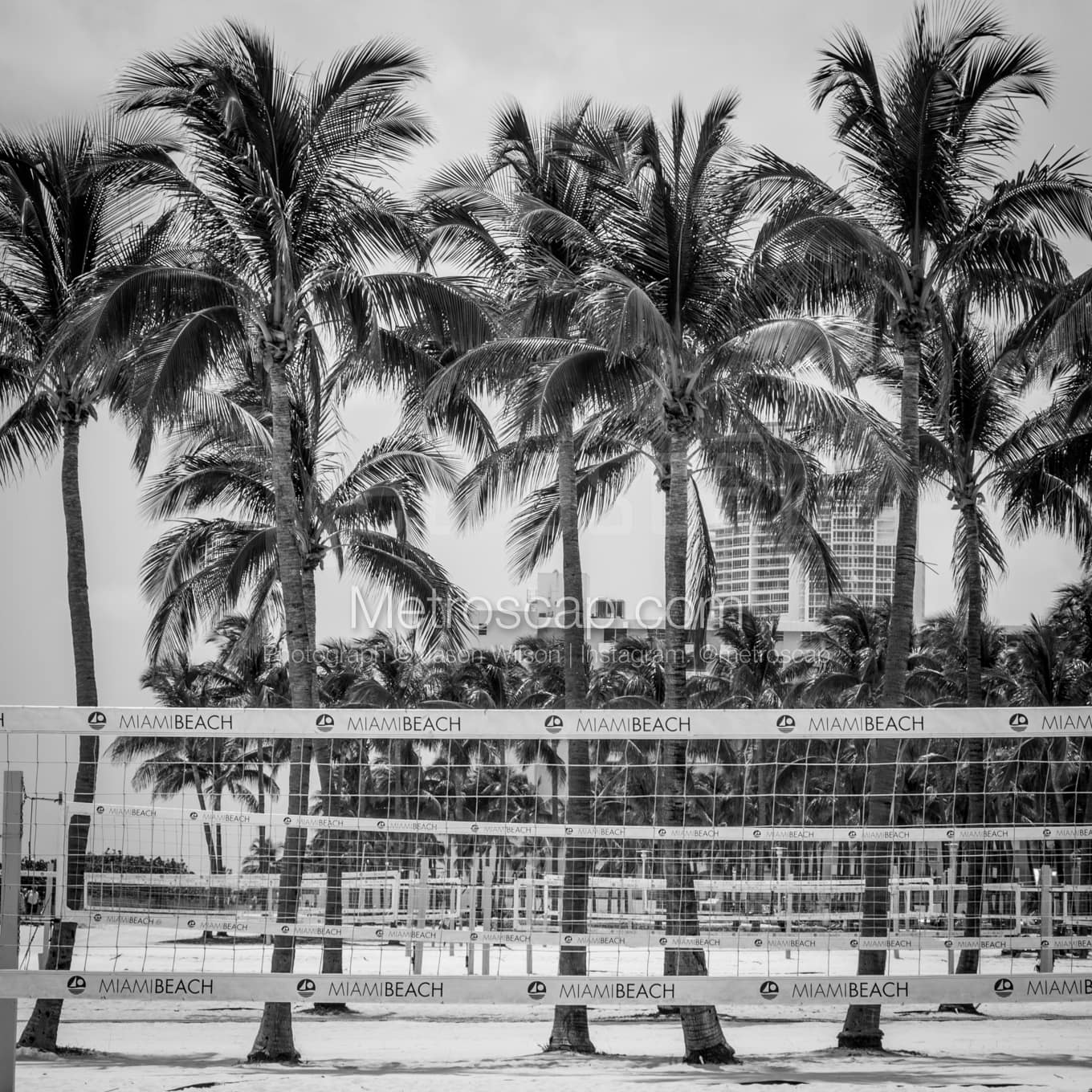 Miami Black & White Landscape Photography