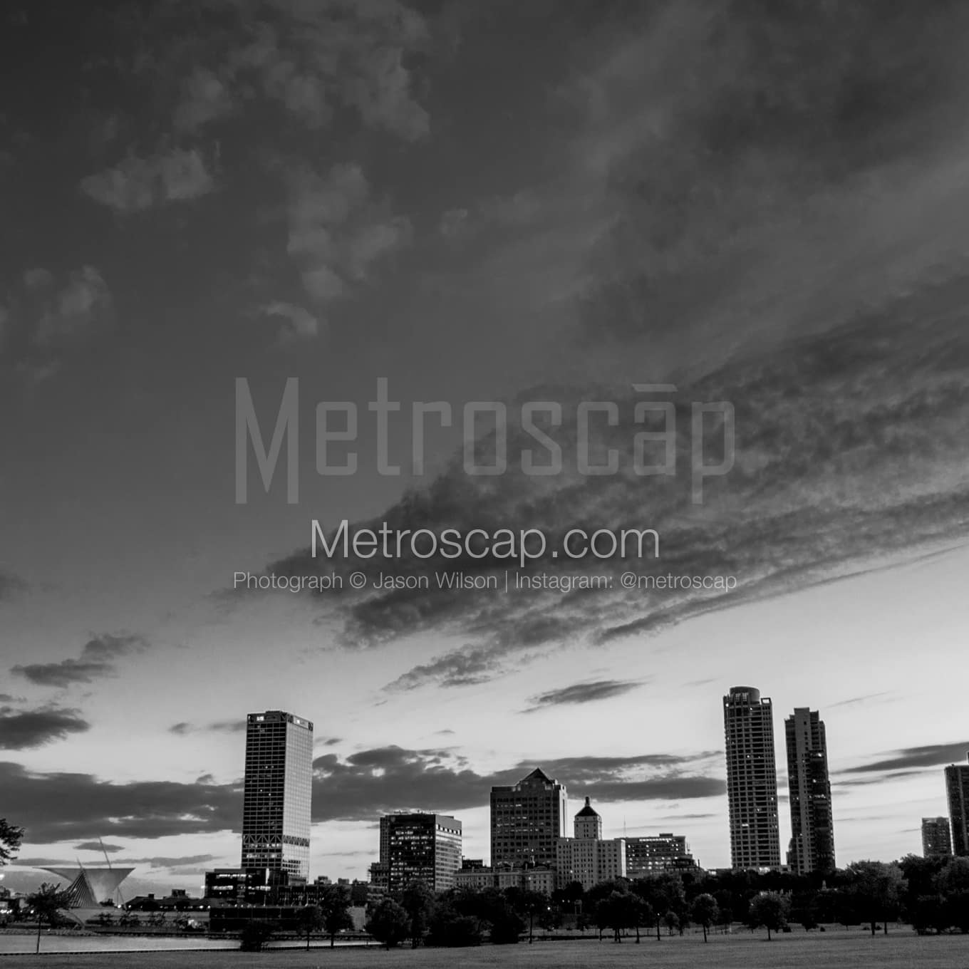 Milwaukee Black & White Landscape Photography