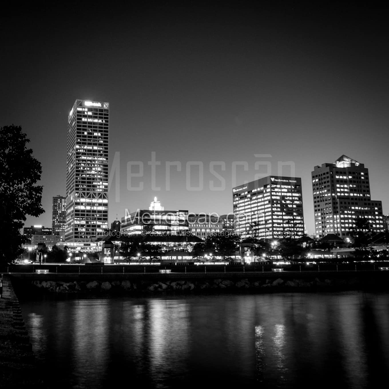 Milwaukee Black & White Landscape Photography