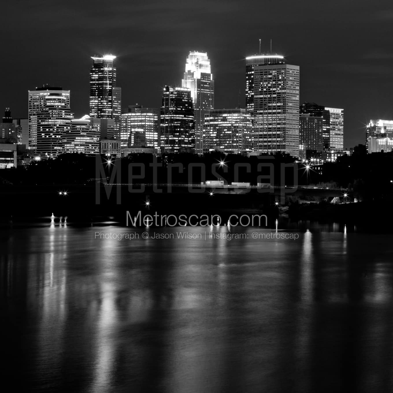 Minneapolis Black & White Landscape Photography