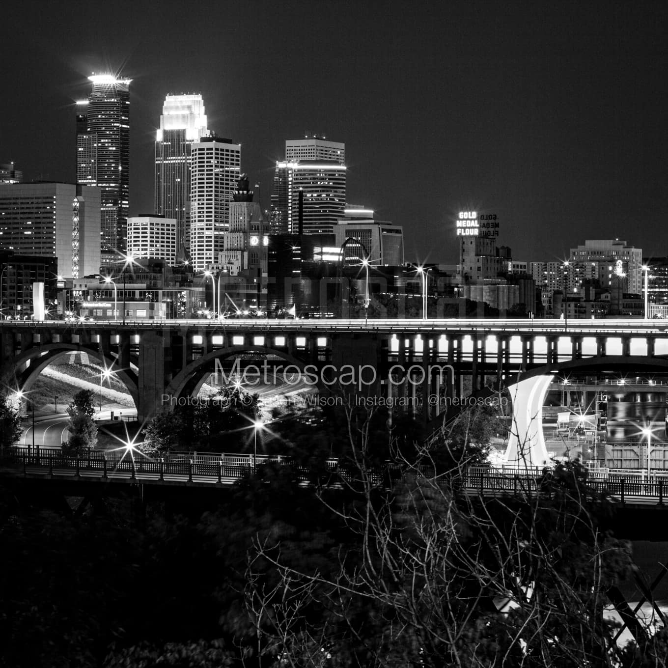 Minneapolis Black & White Landscape Photography